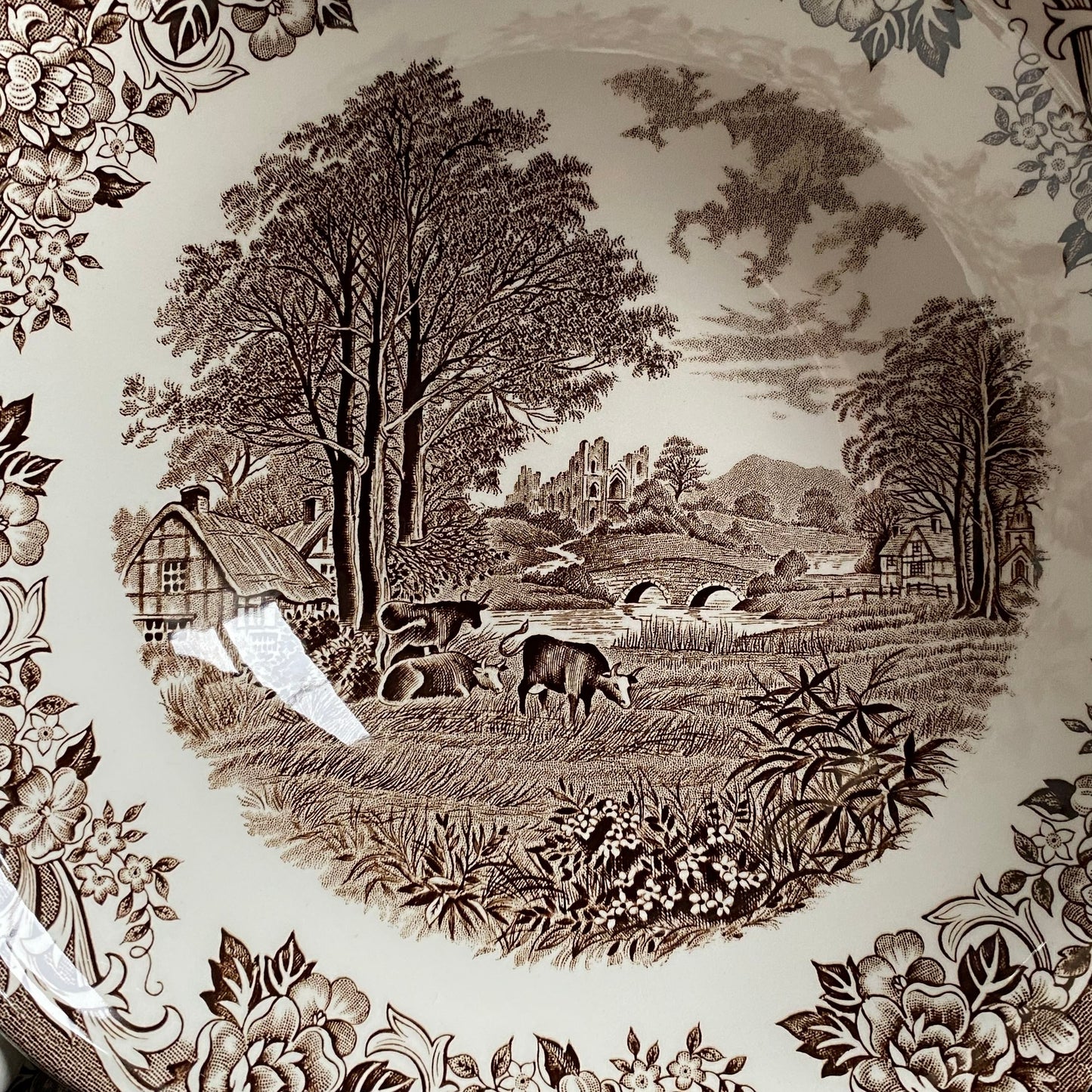 Romantic England Ironstone Dishes by J&G Meakin / Royal Staffordshire