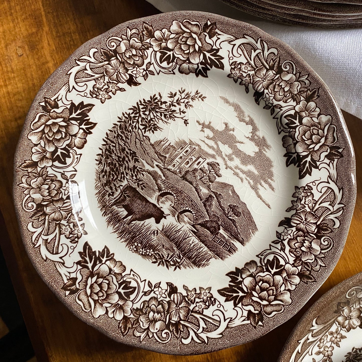 Romantic England Ironstone Dishes by J&G Meakin / Royal Staffordshire