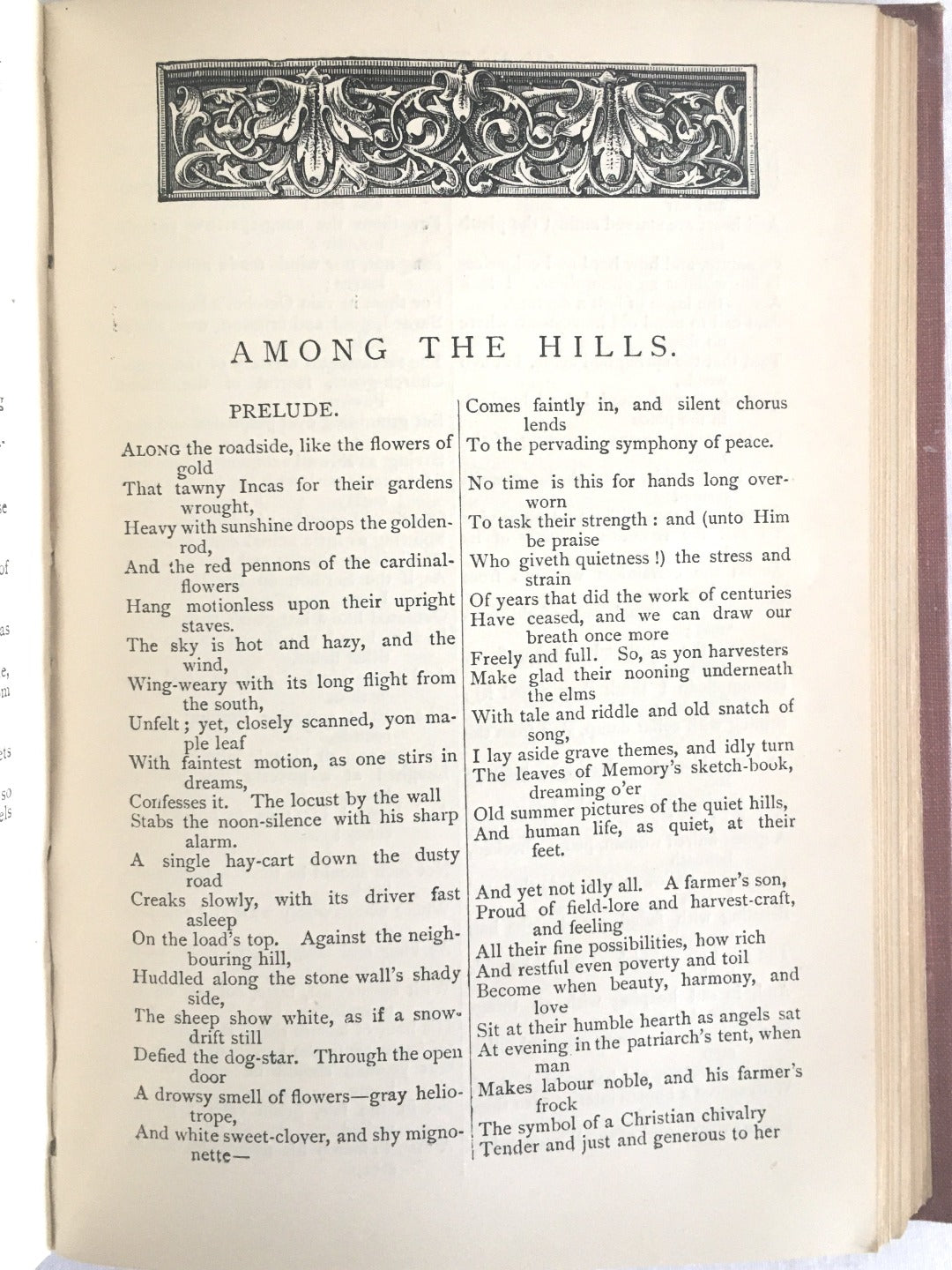 The Poetical Works of John Greenleaf Whittier