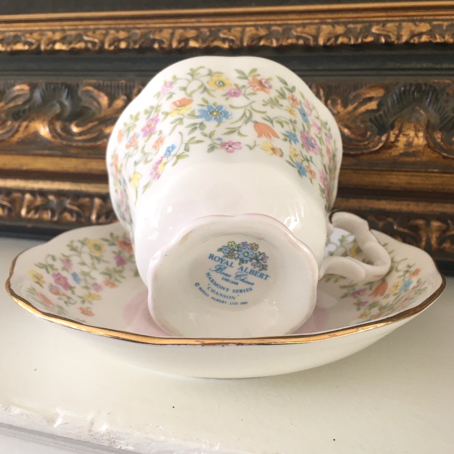 Royal Albert Harmony Series 'Chanson' Teacup & Saucer