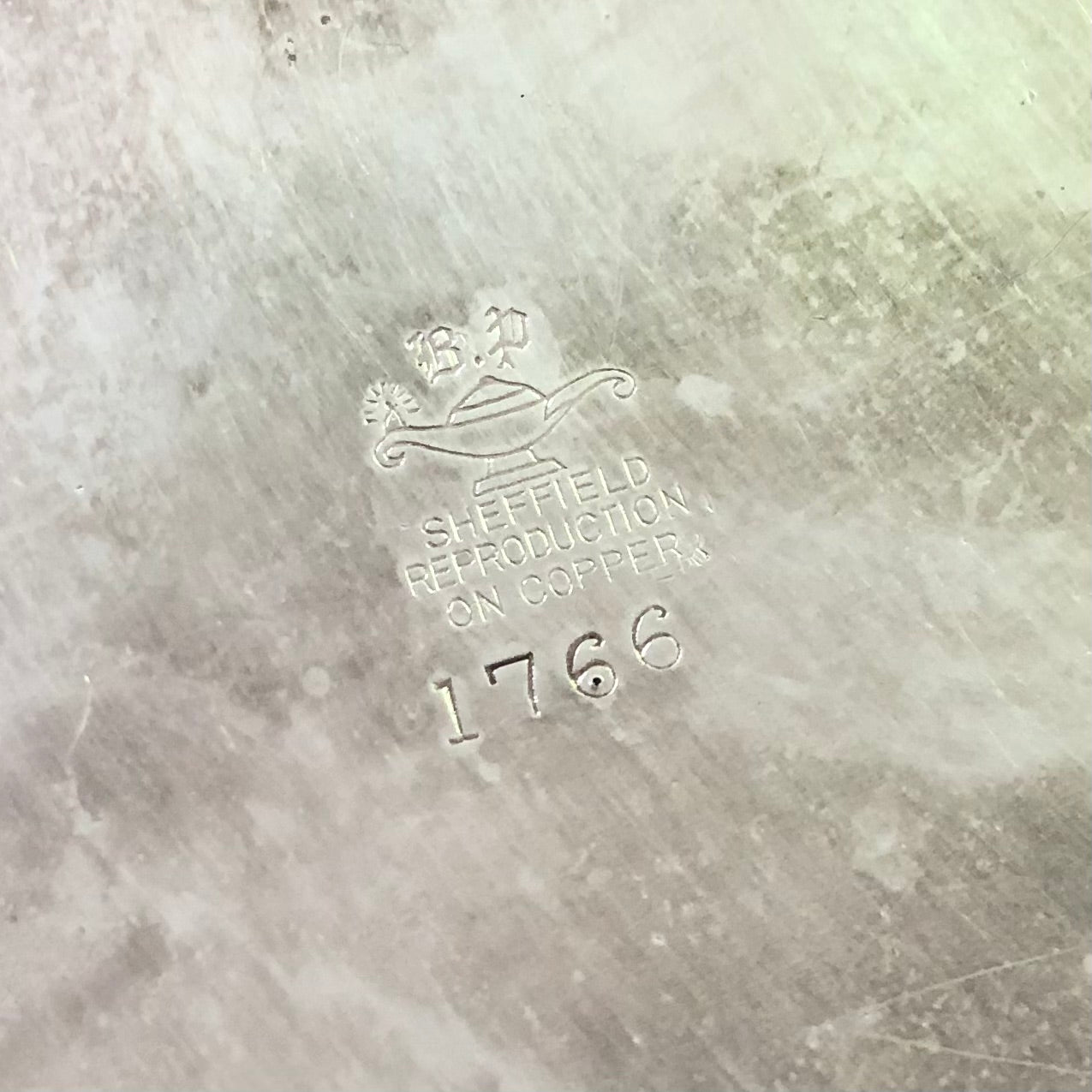 Sheffield Reproduction Silver Plate Gravy Boat with Underplate