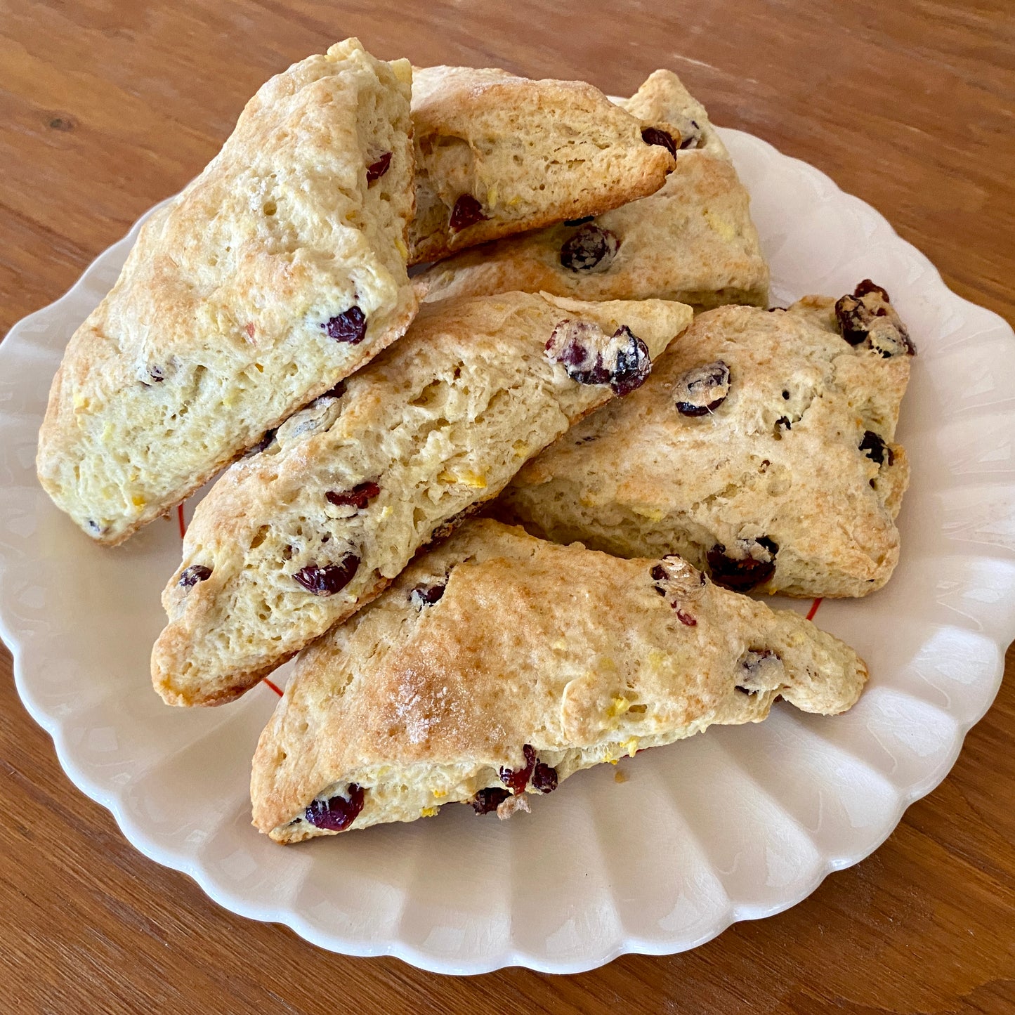 Cranberry Orange Scones