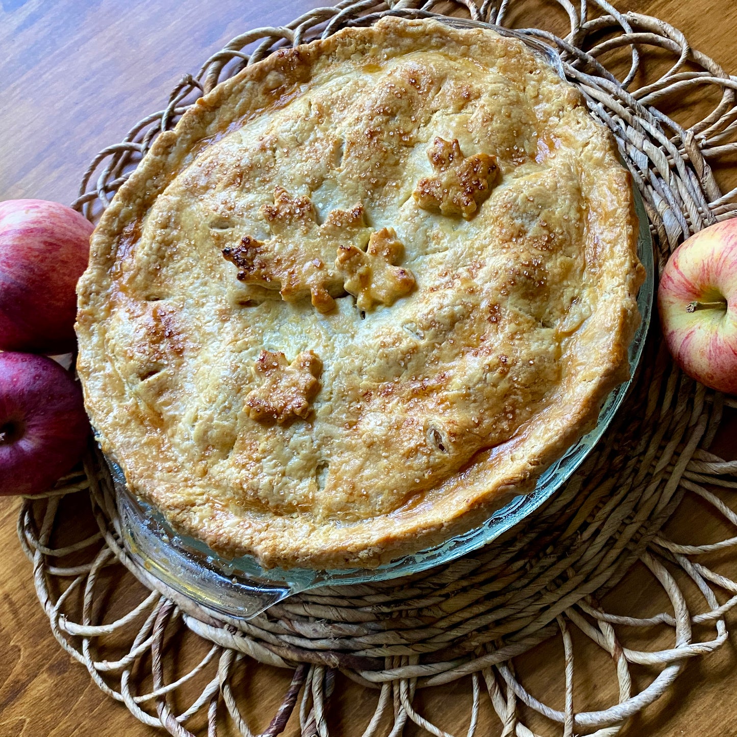 Double Crust Apple Pie, 9"
