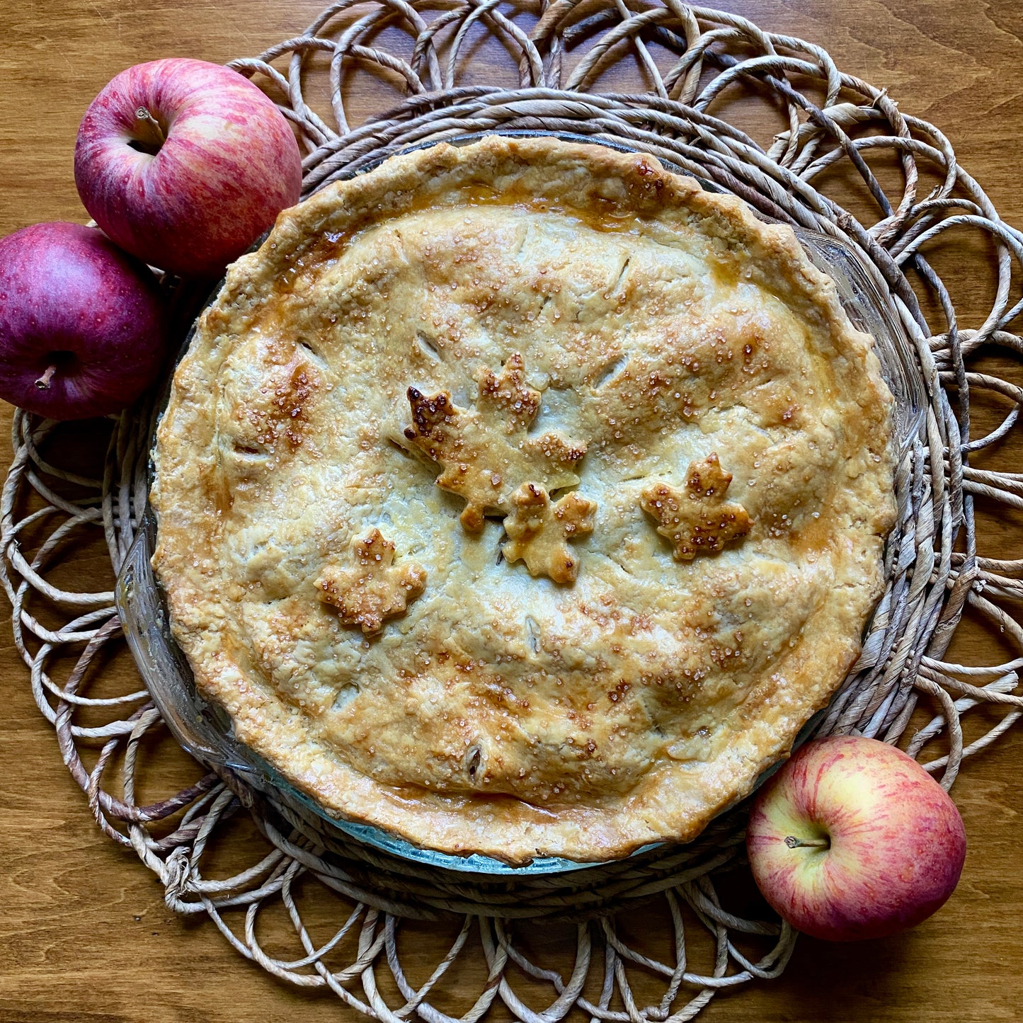 Double Crust Apple Pie, 9"