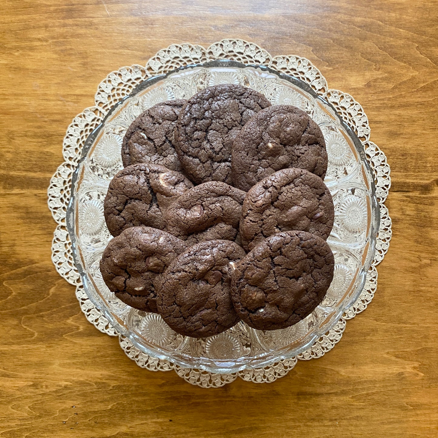 Triple Chocolate Cookies