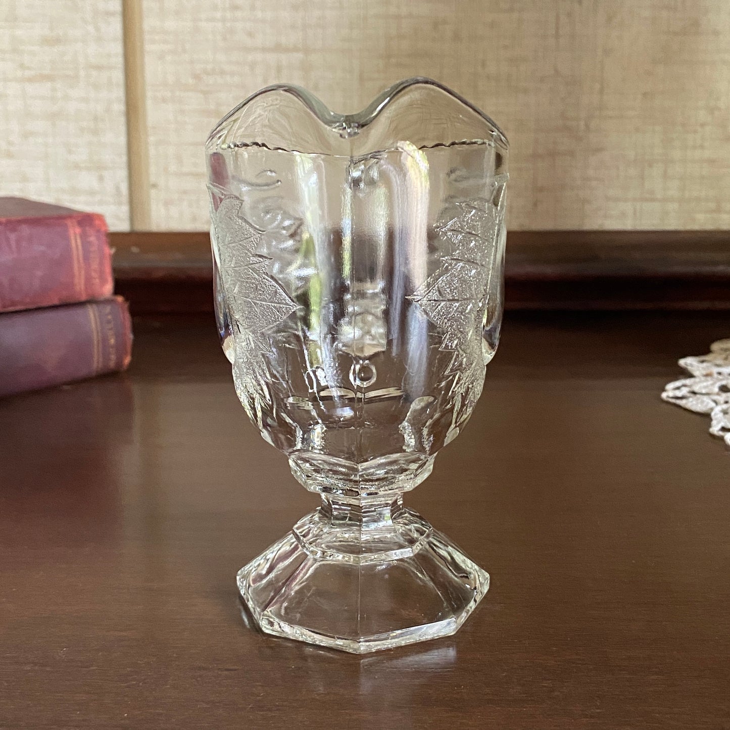 EAPG Creamer, Baltimore Pear Gipsy by Adams & Co.