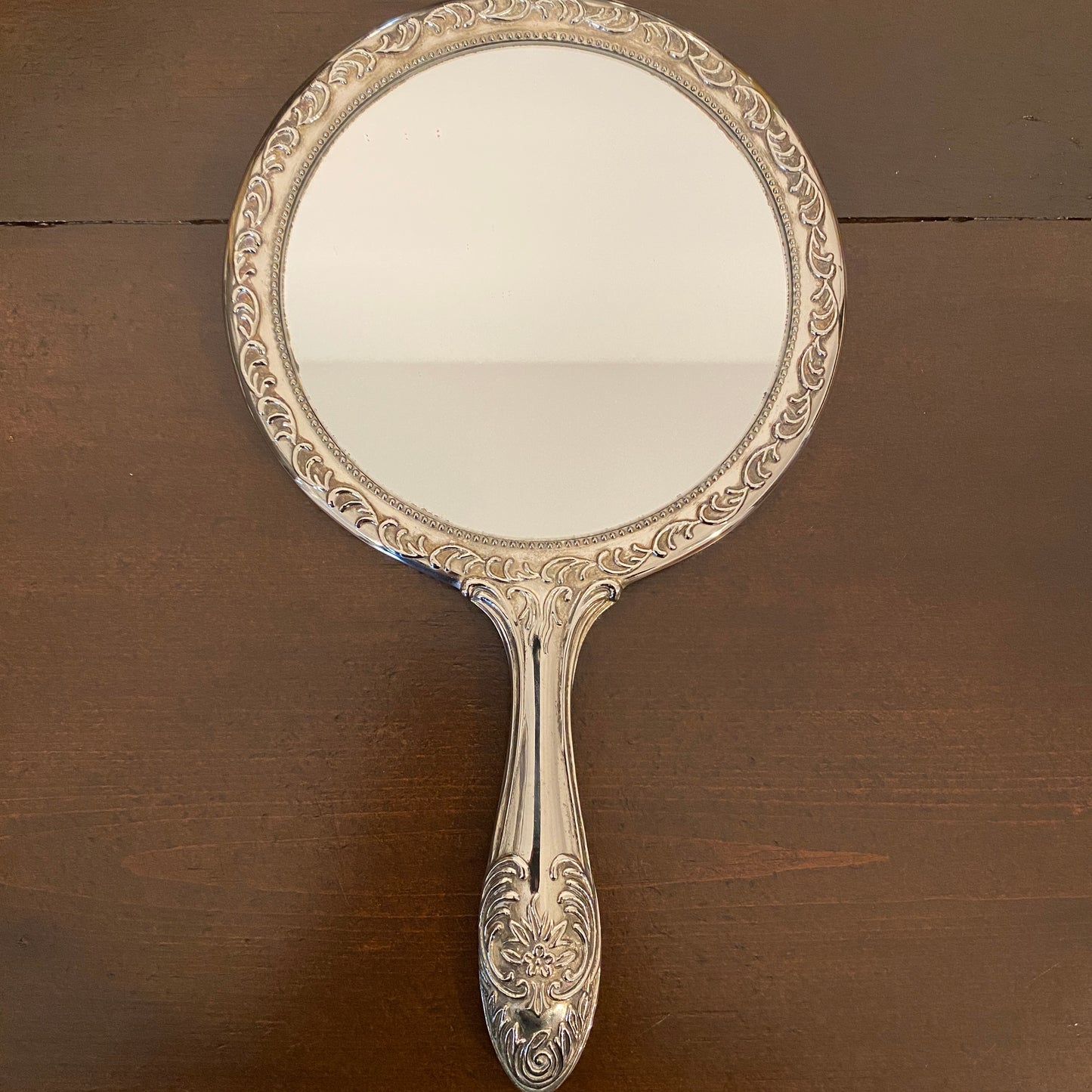 Silver Plated Zinc Three Piece Vanity Set