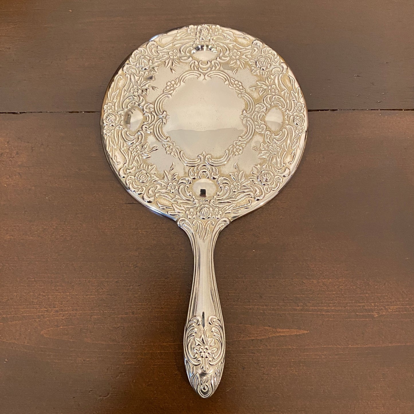 Silver Plated Zinc Three Piece Vanity Set