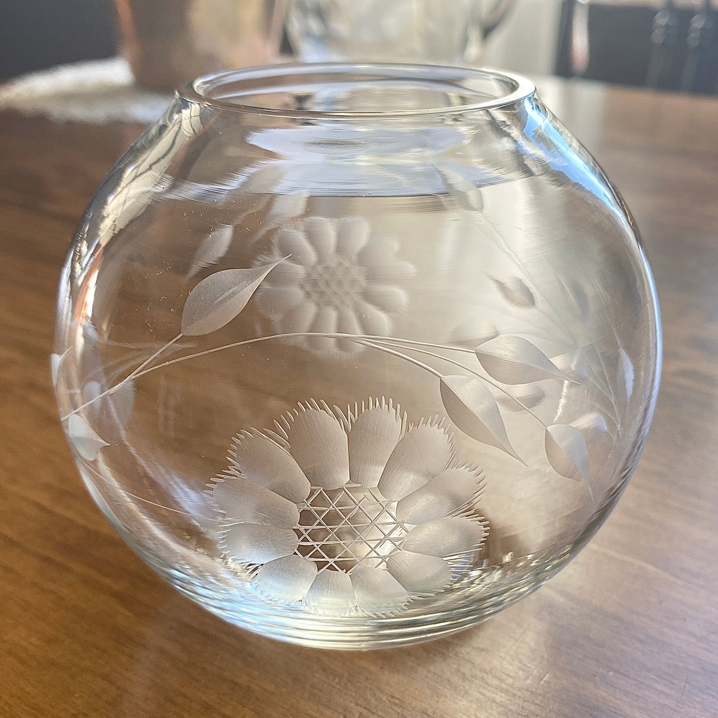 Corn Flower Rose Bowl