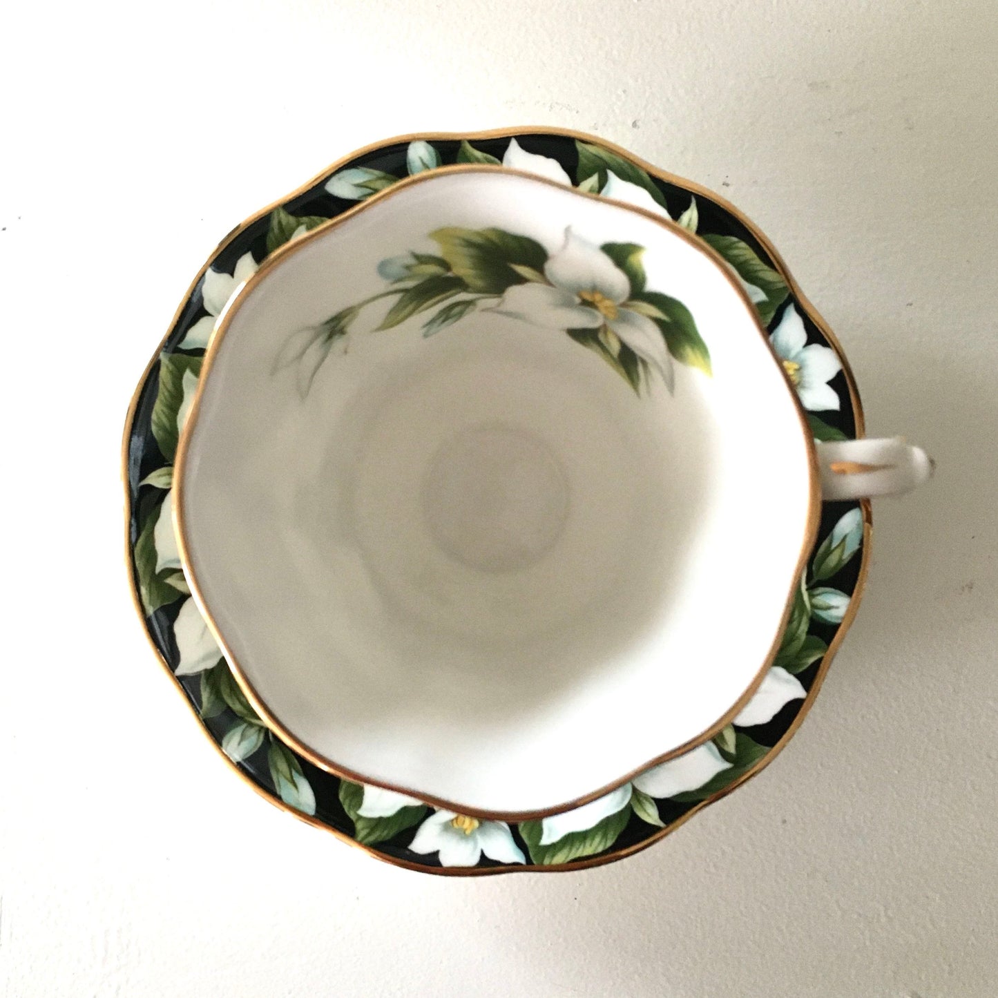 Royal Albert Provincial Flowers 'Trillium' Teacup & Saucer