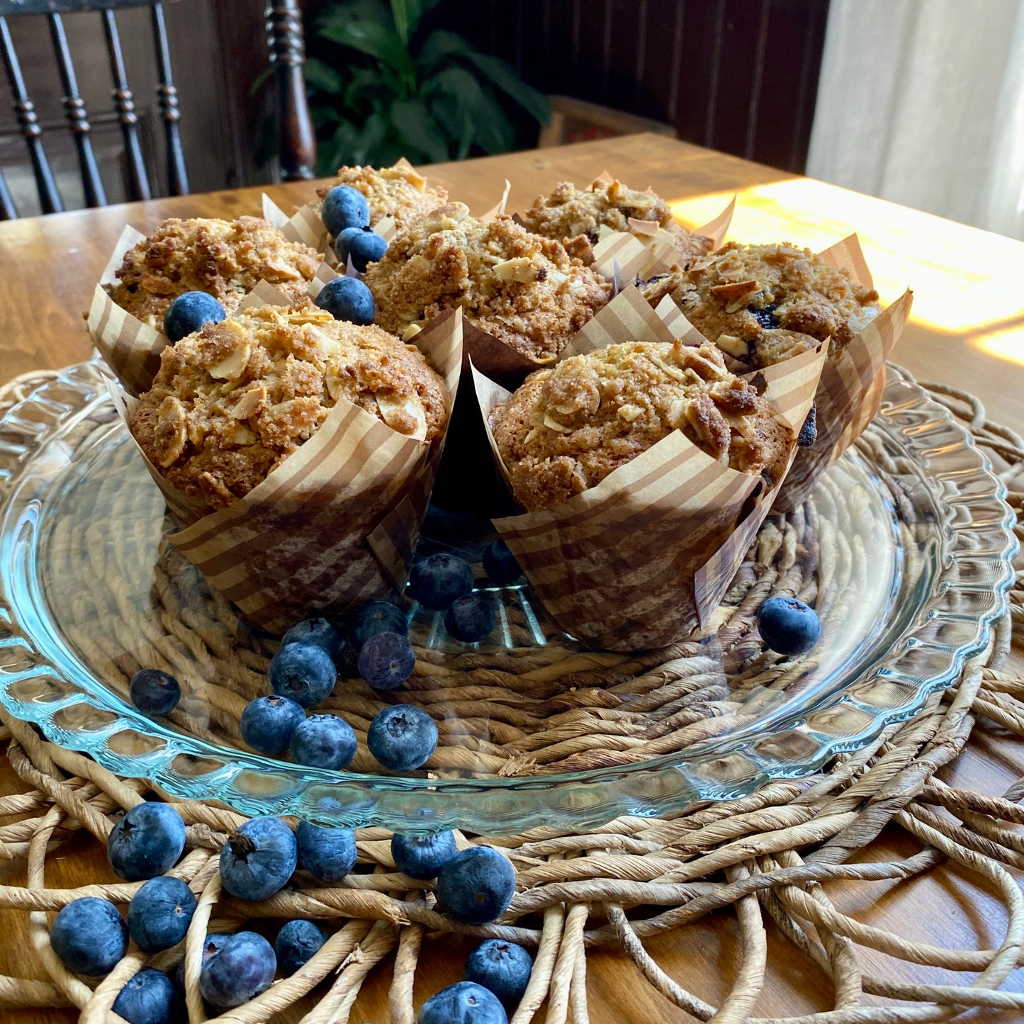 Blueberry Streusel Muffins