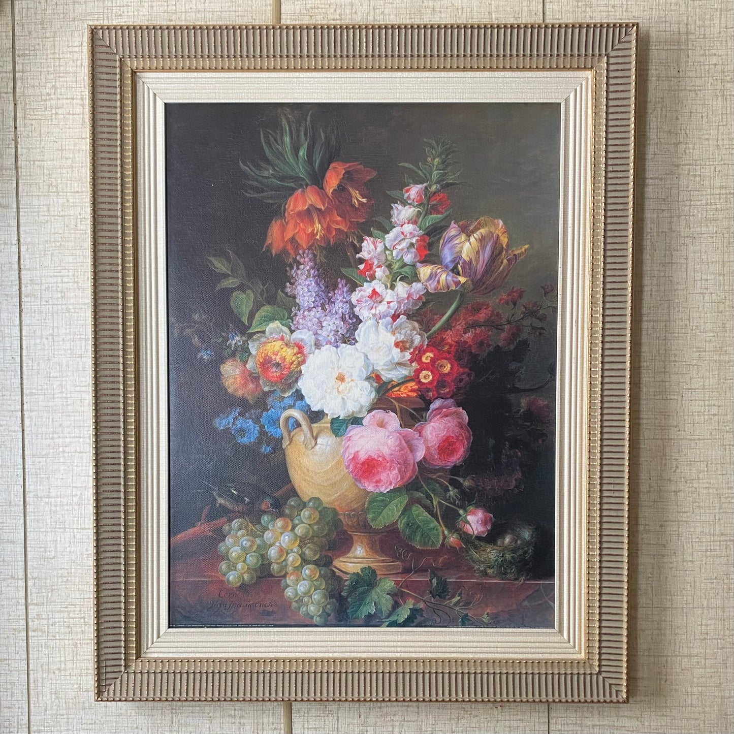 Pair of Framed Still Life Lithographs