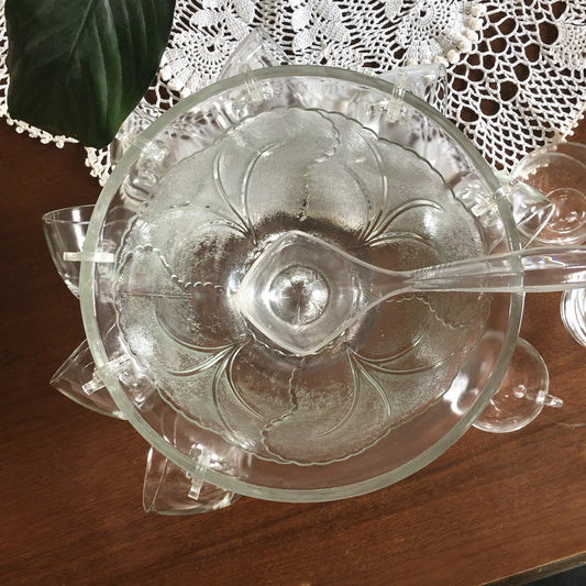 Glass Punch Bowl