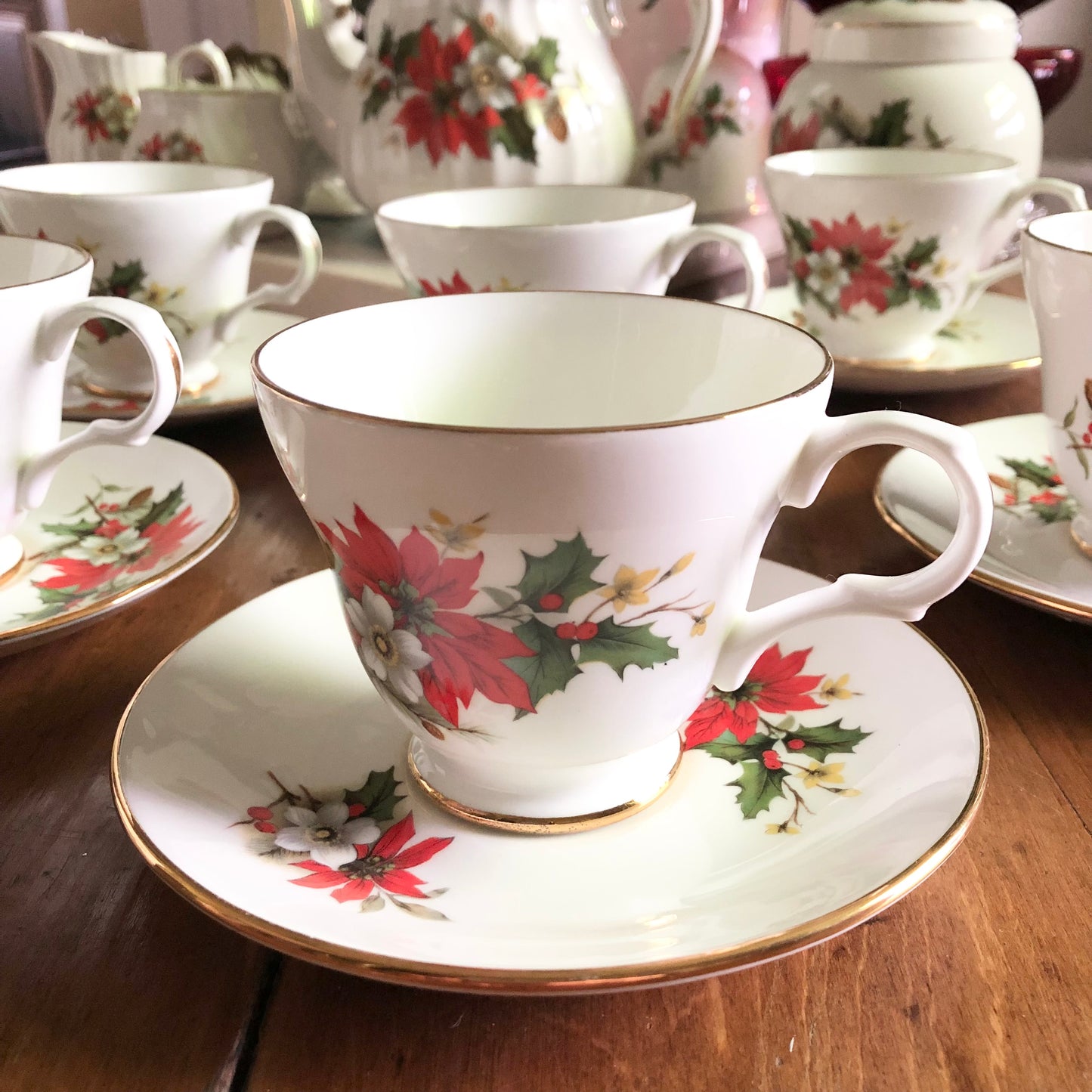 Sadler 'Wellington' Teacups & Saucers Set of 6