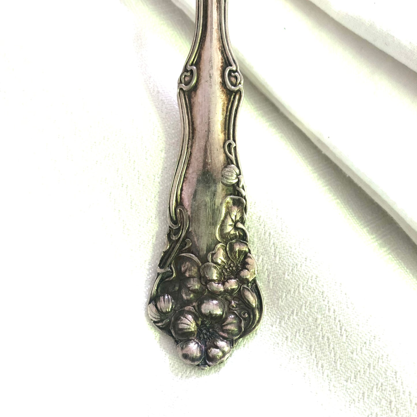 WM Rogers Silver Plate Serving Spoon