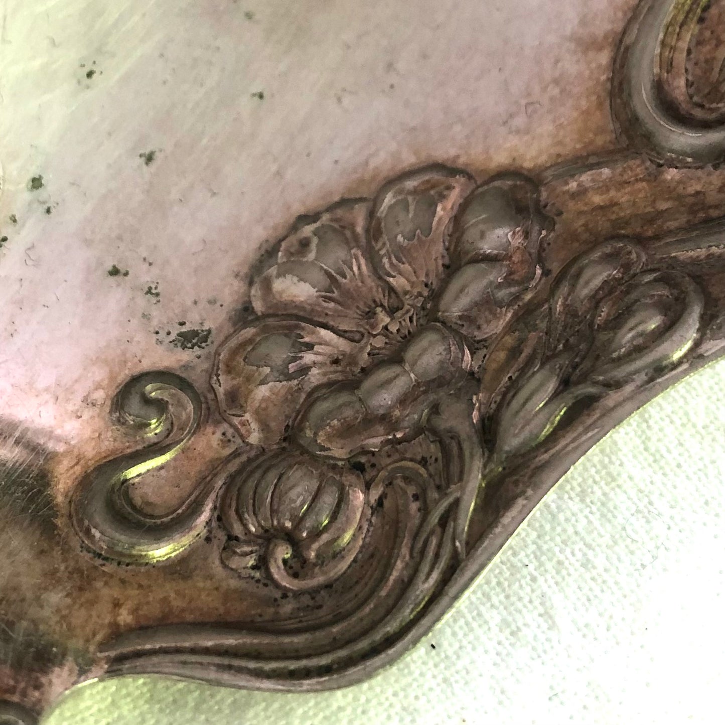 WM Rogers Silver Plate Serving Spoon