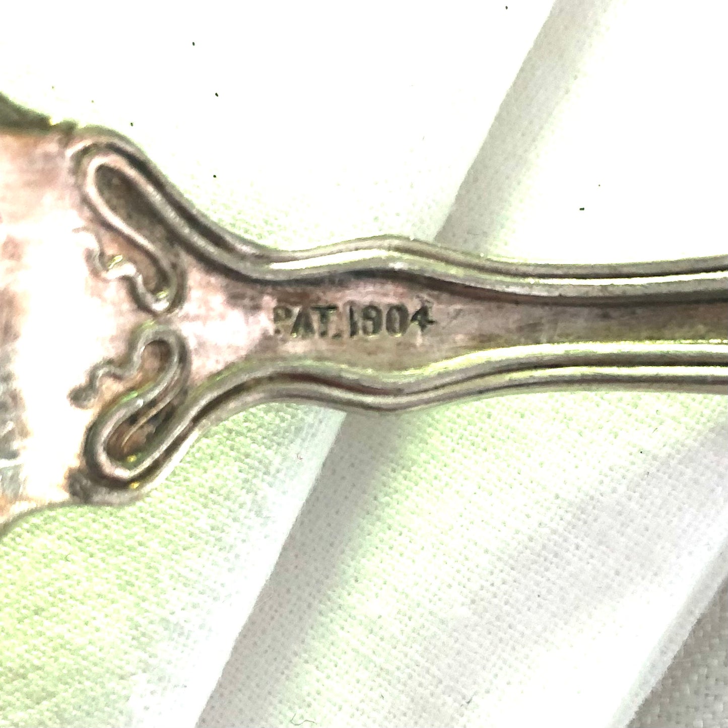WM Rogers Silver Plate Serving Spoon